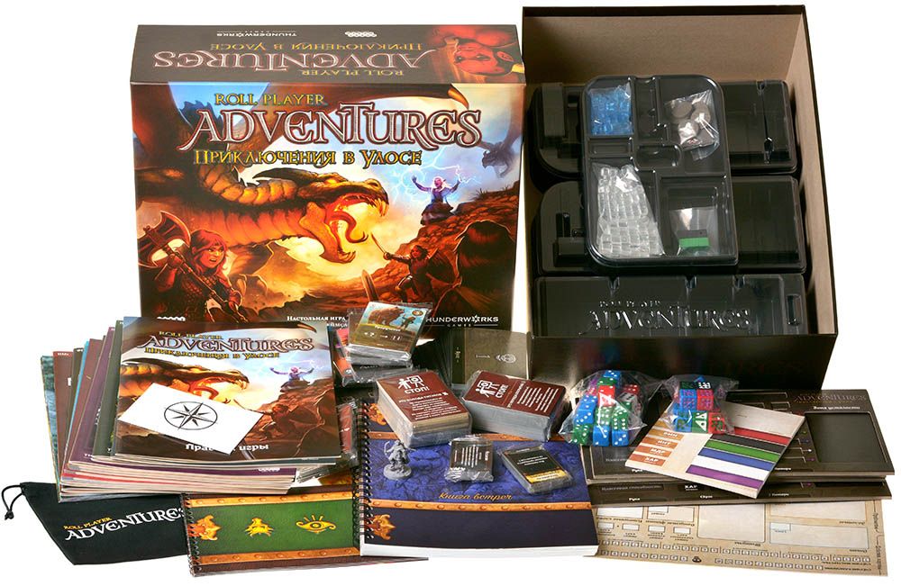 Roll Player Adventures: Приключения в Улосе | Купить настольную игру в ...